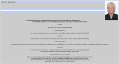 Desktop Screenshot of pierrewinkler.org