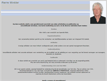 Tablet Screenshot of pierrewinkler.org